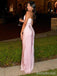 Gorgeous Pink Strapless Corset Mermaid Long Prom Dress, Evening Dress, PD382100