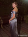 Elegant Pale Blue Strapless Off-Shoulder Long Mermaid Prom Dress, Evening Dress, PD382178