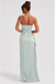 Elegant Reddish - Brown One Shoulder Side Slit Mermaid Long Prom Dress, PD38127