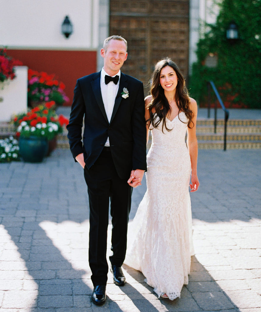Gorgeous Strapless  Mermaid Ivory Lace With Train Wedding Party Dresses, WD0093