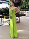 Elegant Sage Green Strapless Mermaid Long Prom Dress,PD38138