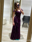 Elegant V-neck Mermaid Long Prom Dress,PD38139