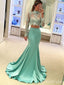 Gorgeous Lace Long Sleeves Mermaid Long Prom Dress,PD38161