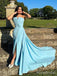 Gorgeous Strapless Split Side Mermaid Long Prom Dress,PD381813