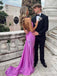 Elegant V-neck Halter Mermaid Long Prom Dress,PD381829