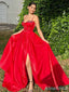 Gorgeous Sweetheart Spaghetti Strap A-line Long Prom Dress,PD381832