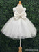 Elegant Beadings A-line Long Flower Girl Dresses, FGS185