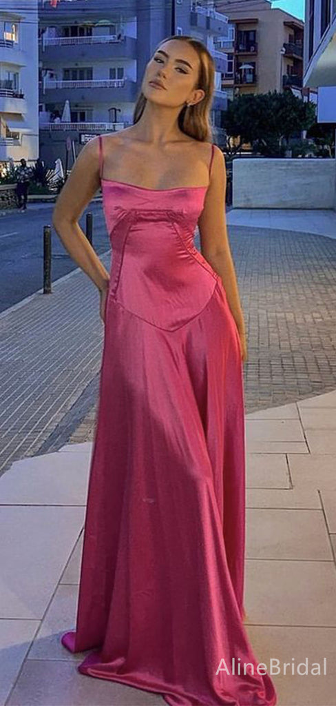 Elegant Spaghetti Strap Mermaid Long Prom Dress,Evening Dress,PD382161