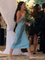 Simple Strapless Mermaid Long Bridesmaid Dress,PD3222