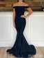 Elegant Off-Shoulder Strapless Mermaid Long Prom Dress,Evening Dress,PD37789