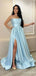 Elegant Split Side A-line Long Prom Dress,PD37854