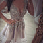 Grey Gorgeous V-neck sexy unique formal homecoming prom gown dress,BD0041