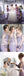 Elegant Lilac Lace  Long Sleeve Illusion Back Scoop Neck  Mermaid Bridesmaid Dresses. AB1193