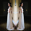 Stunning Gorgeous Beading Lace Square Neck Short Sleeve  Wedding Dresses, AB1120