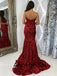 Sexy Sweetheart Sleeveless Mermaid Long Prom Dress, PD3544